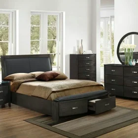 Set Kamar Tidur Minimalis Jati